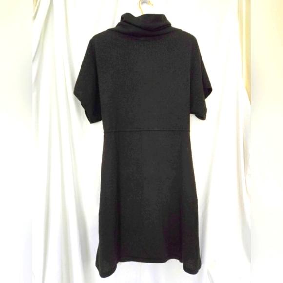 ( Theory ) Soft Merino Wool Cowl Neck Dress - Picture 5 of 8